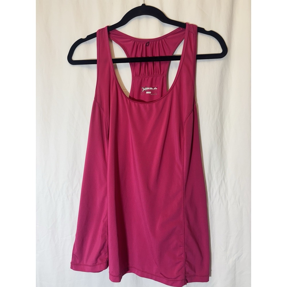 XERSION Classic Racerback Women's Large‎ Pink Tank Top. II7